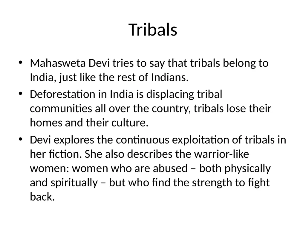 Subalternity, Solidarity and Experience Week 1: - slide 4 of 15