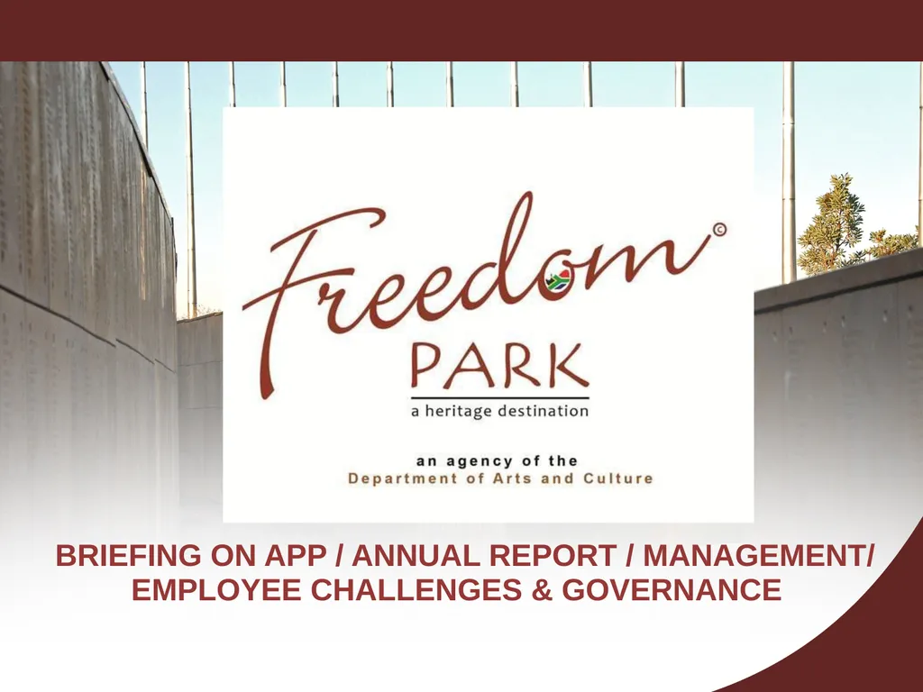 BRIEFING ON APP / ANNUAL REPORT / MANAGEMENT/ - slide 1 of 28