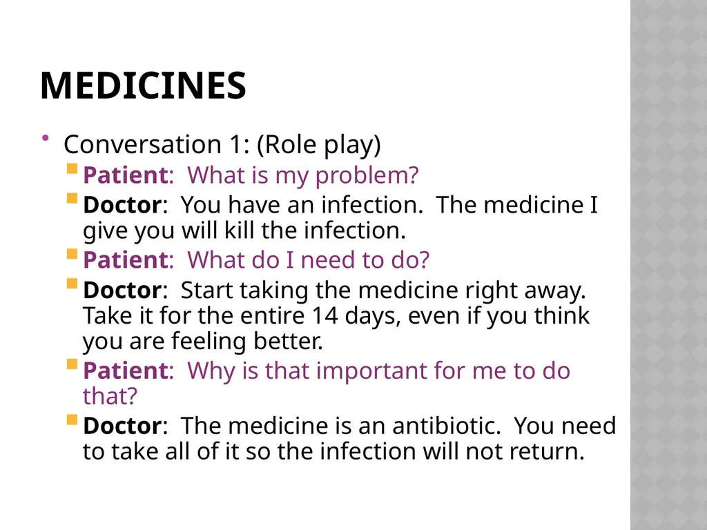 Staying Healthy An English Learner’s guide to - slide 27 of 34