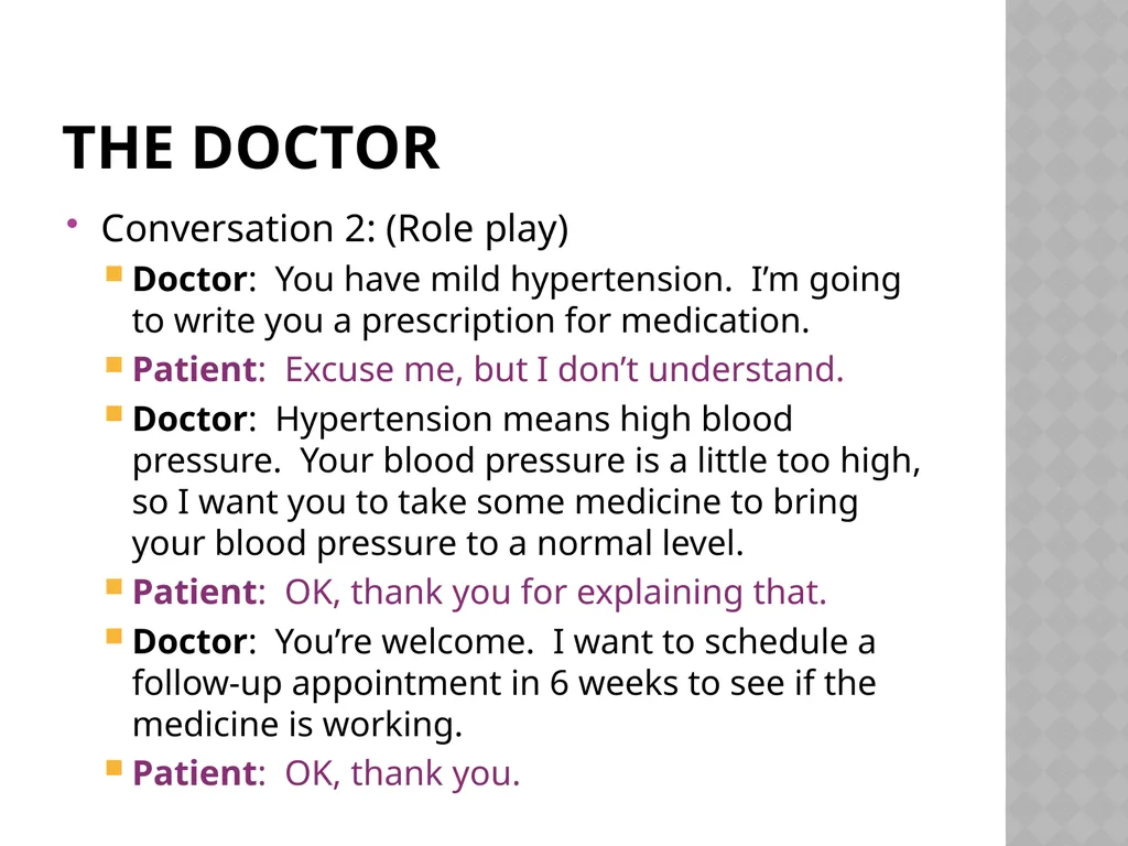 Staying Healthy An English Learner’s guide to - slide 17 of 34