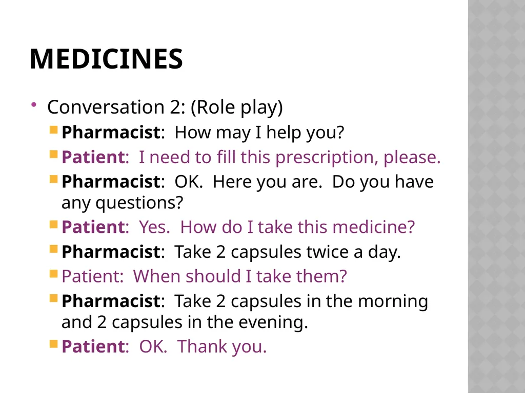 Staying Healthy An English Learner’s guide to - slide 28 of 34