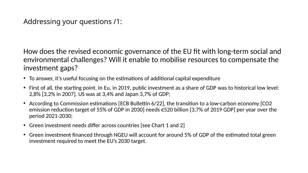 ETUC RETHINKING SUSTAINABLE GROWTH FOR DEMOCRACY, - slide 11 of 24