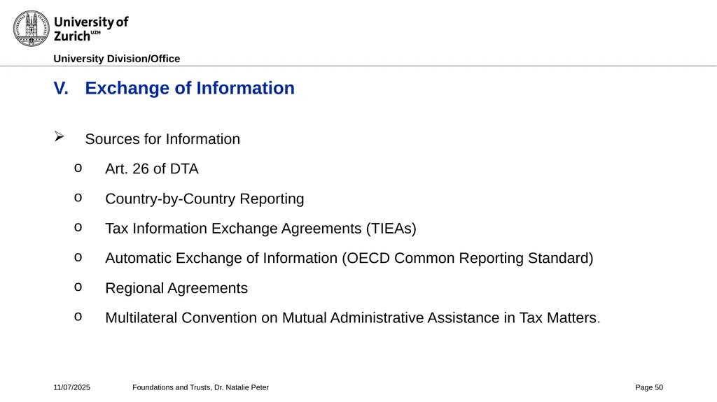 Foundations and Trusts Block 3 – Part II Spring - slide 50 of 61