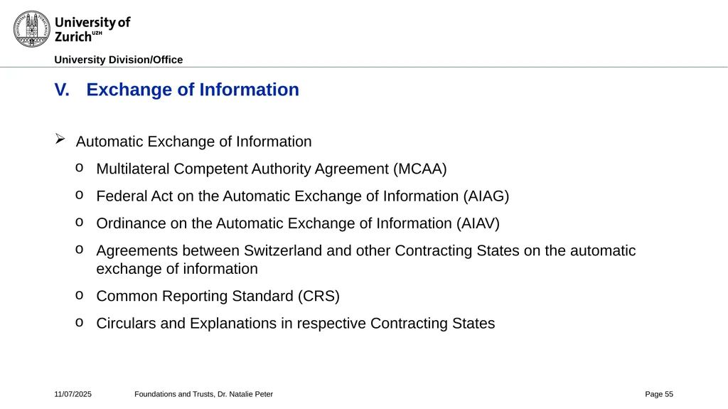 Foundations and Trusts Block 3 – Part II Spring - slide 55 of 61