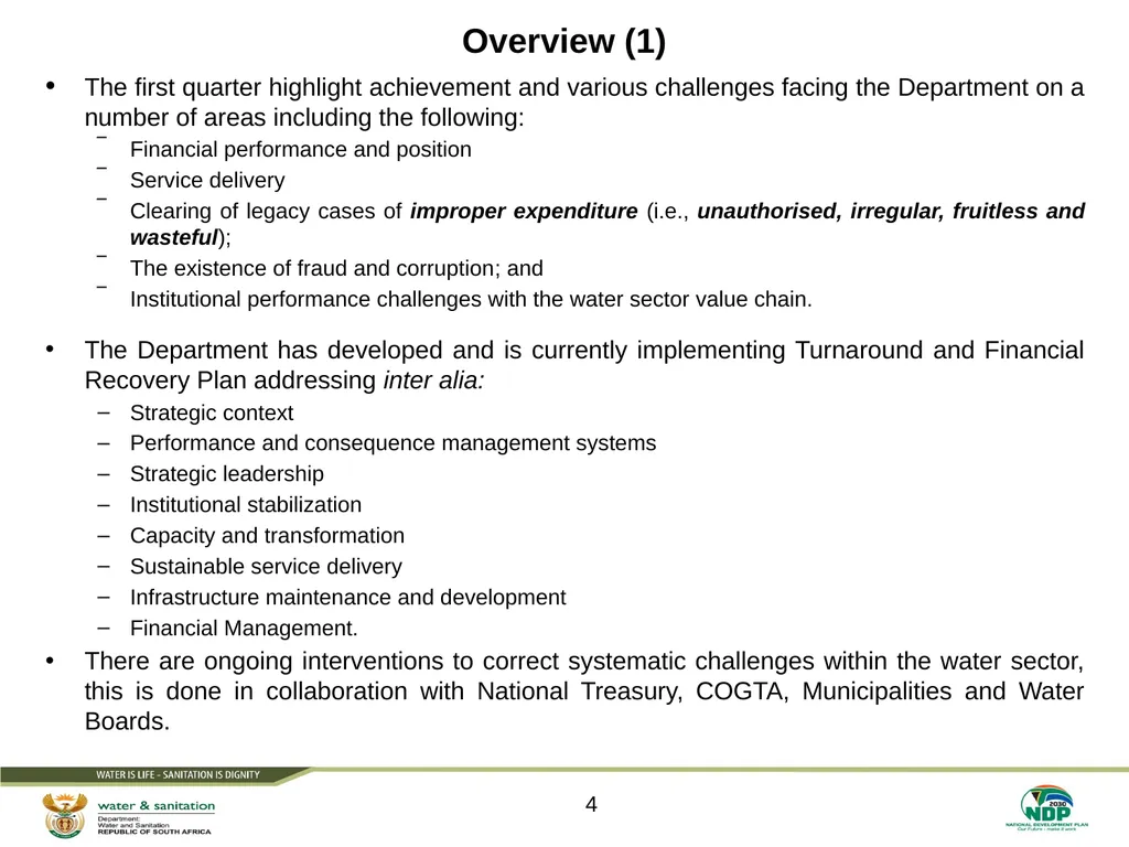 PRESENTATION TITLE Presented by: Name Surname - slide 4 of 89