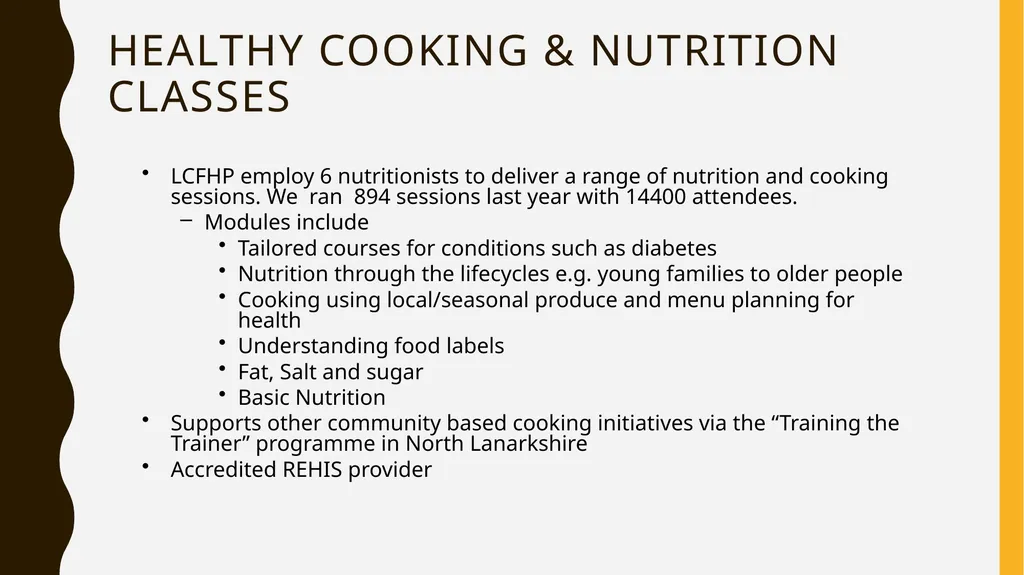 Lanarkshire community food & health partnership - slide 7 of 32