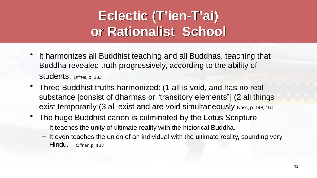 An Introduction to Buddhism Jim Sutherland, PhD, - slide 41 of 50