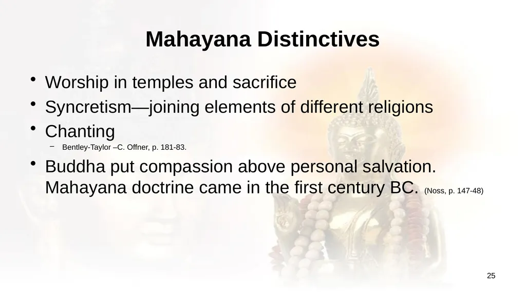 An Introduction to Buddhism Jim Sutherland, PhD, - slide 25 of 50