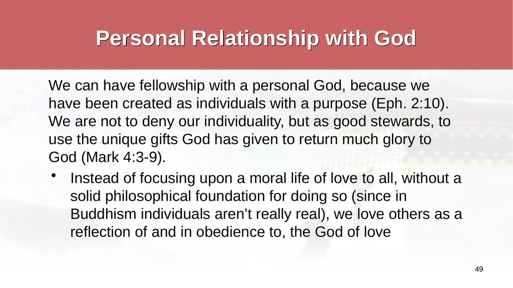 An Introduction to Buddhism Jim Sutherland, PhD, - slide 49 of 50