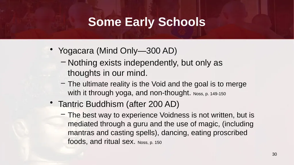 An Introduction to Buddhism Jim Sutherland, PhD, - slide 30 of 50