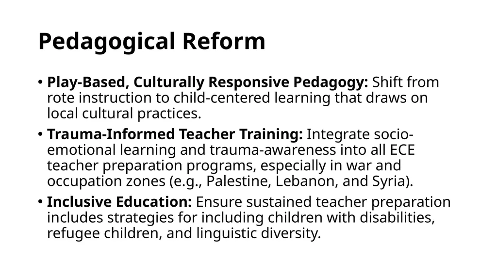 Decolonizing Early Childhood Education Practices - slide 32 of 38