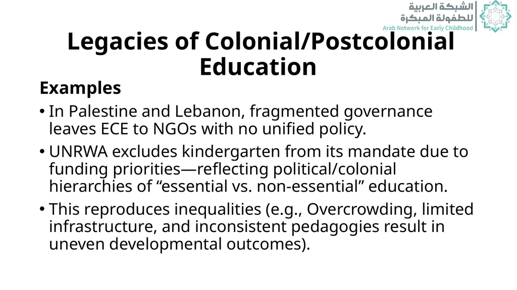 Decolonizing Early Childhood Education Practices - slide 10 of 38