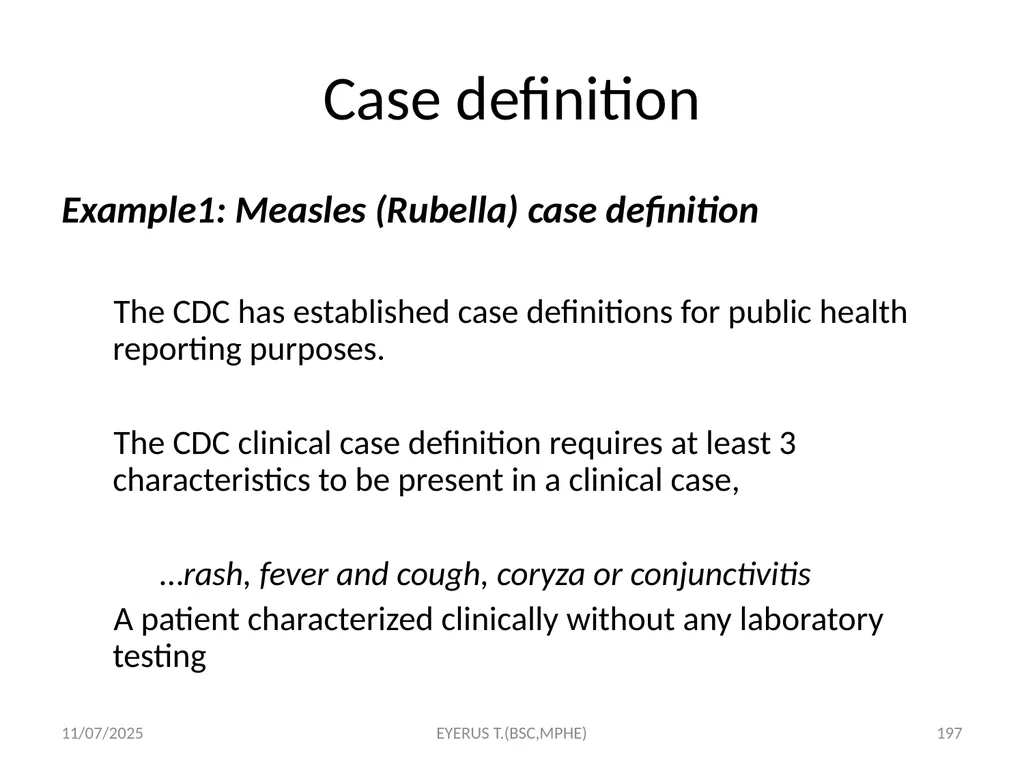 Epidemiological study designs 5/17/2020 EYERUS - slide 197 of 232