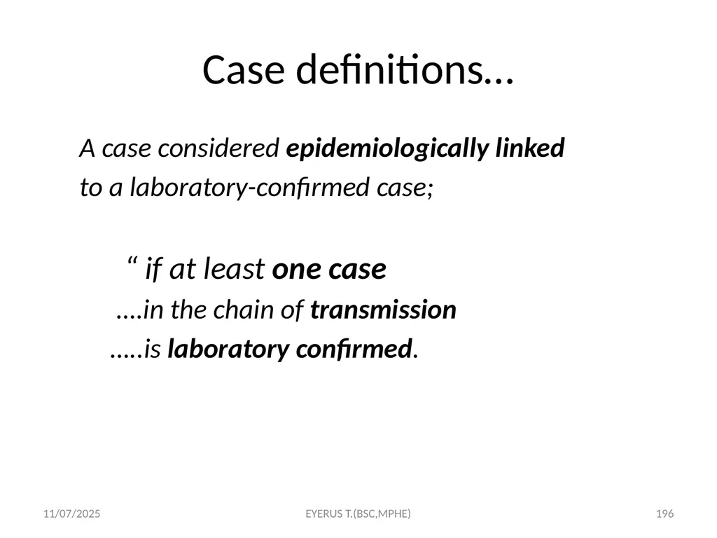 Epidemiological study designs 5/17/2020 EYERUS - slide 196 of 232
