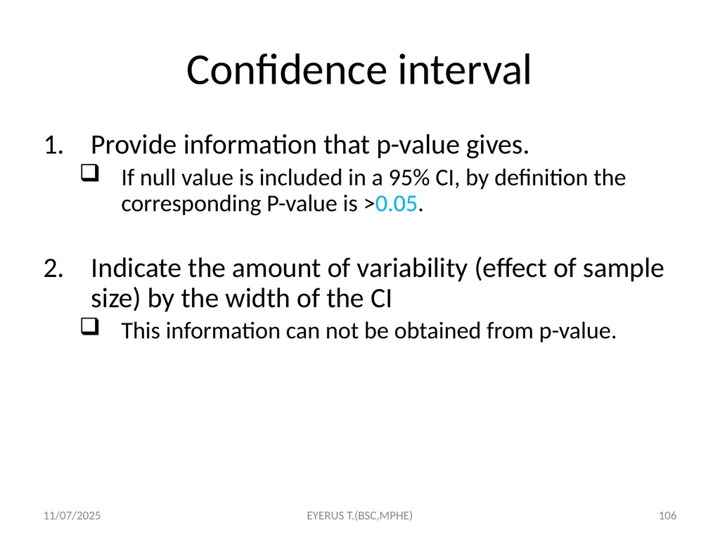 Epidemiological study designs 5/17/2020 EYERUS - slide 106 of 232