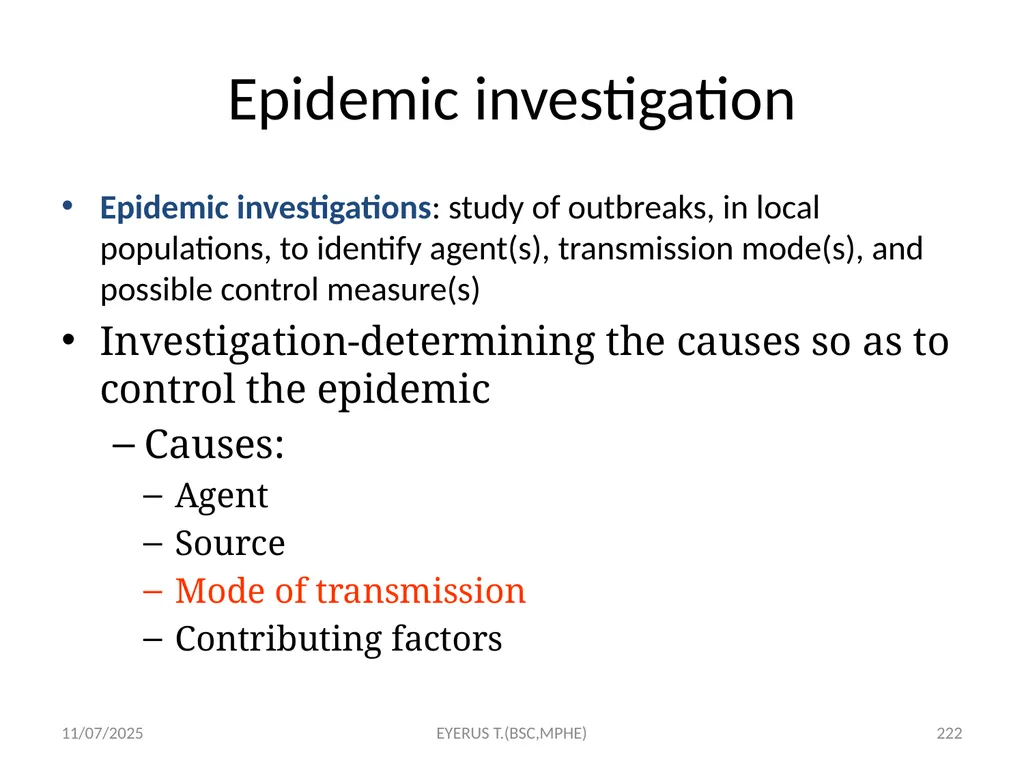 Epidemiological study designs 5/17/2020 EYERUS - slide 222 of 232