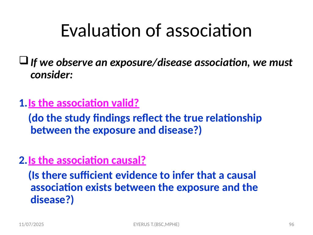 Epidemiological study designs 5/17/2020 EYERUS - slide 96 of 232