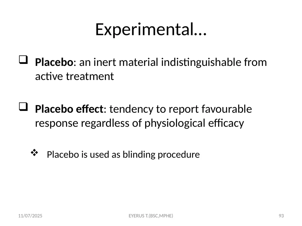 Epidemiological study designs 5/17/2020 EYERUS - slide 93 of 232