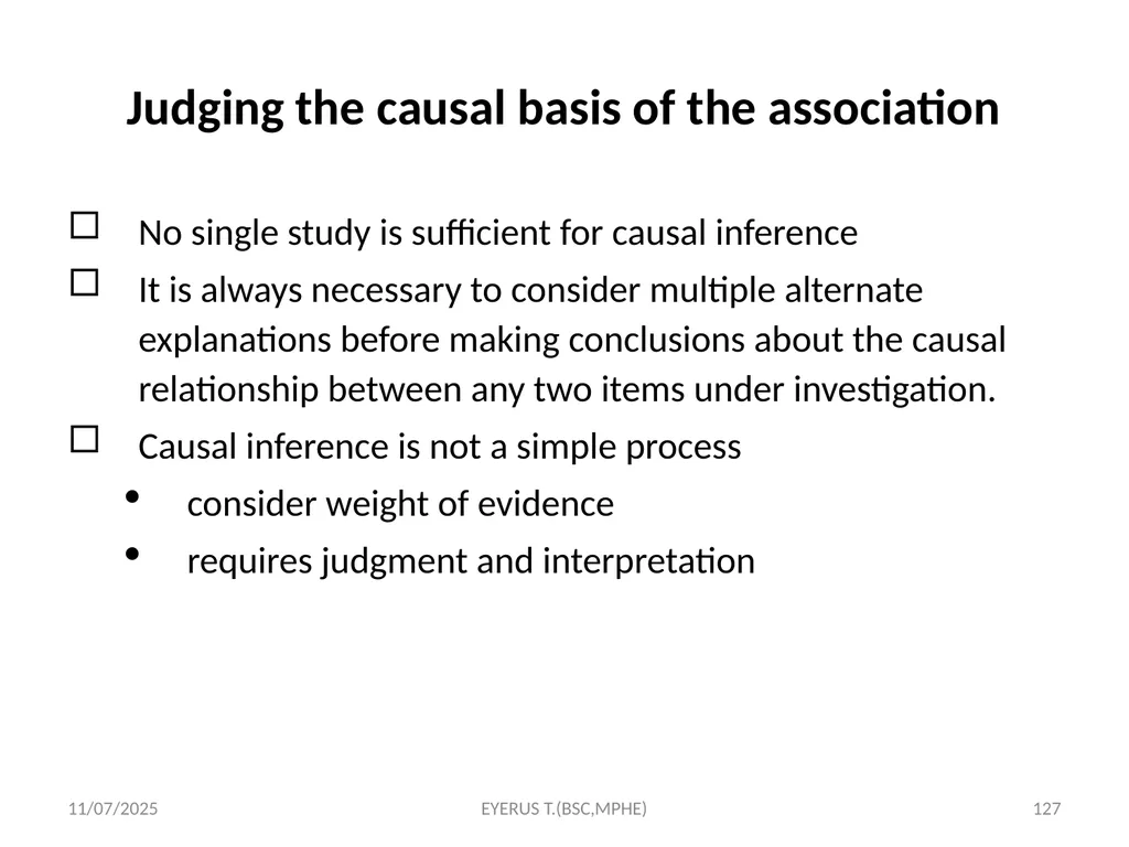Epidemiological study designs 5/17/2020 EYERUS - slide 127 of 232