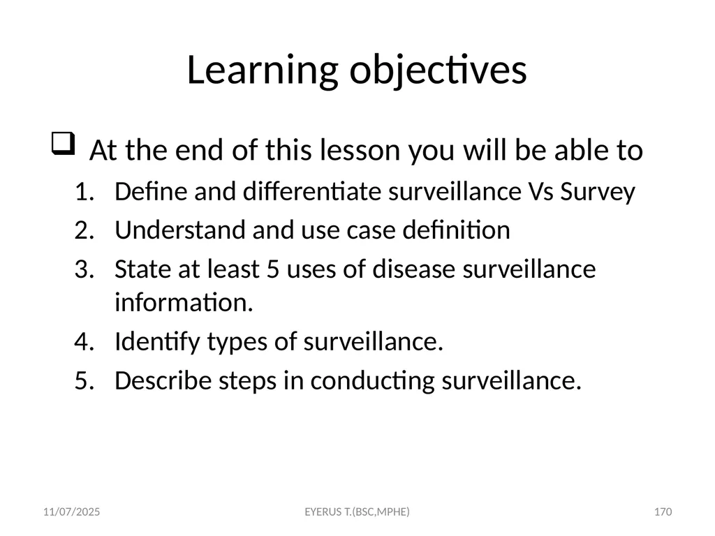 Epidemiological study designs 5/17/2020 EYERUS - slide 170 of 232