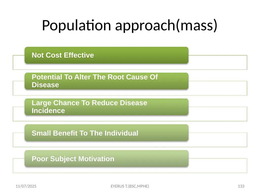 Epidemiological study designs 5/17/2020 EYERUS - slide 133 of 232