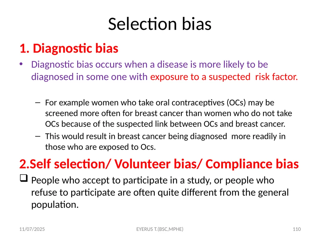 Epidemiological study designs 5/17/2020 EYERUS - slide 110 of 232