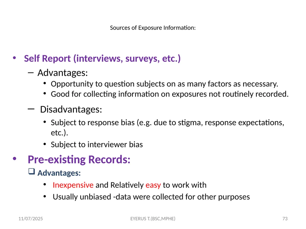 Epidemiological study designs 5/17/2020 EYERUS - slide 73 of 232