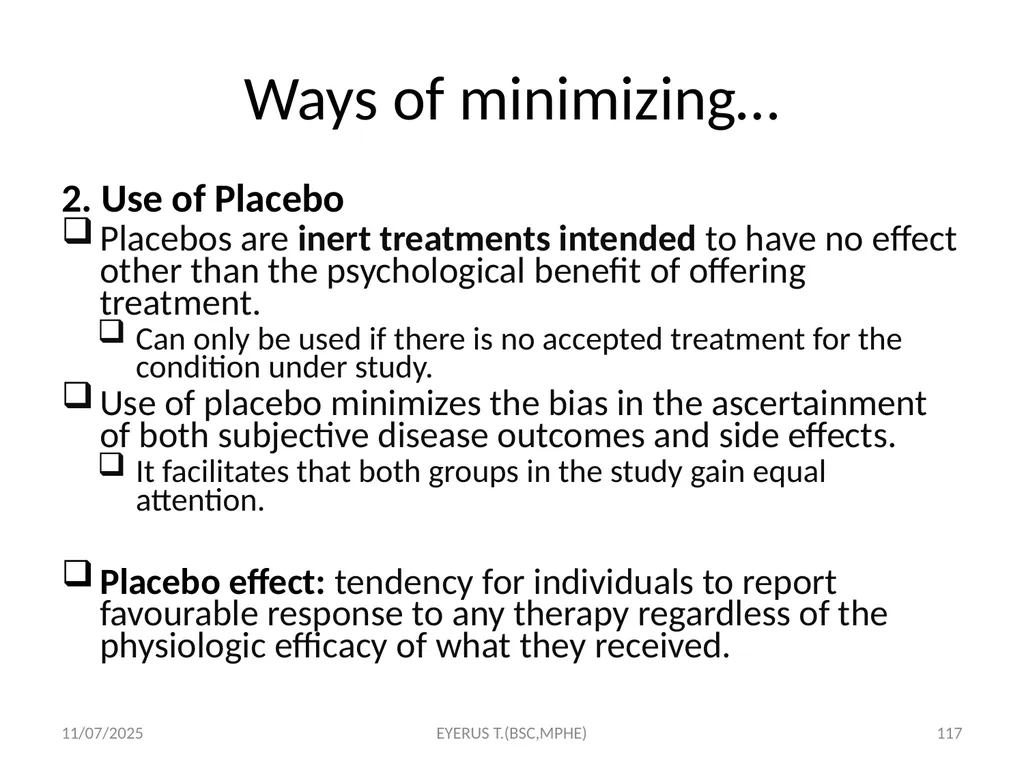 Epidemiological study designs 5/17/2020 EYERUS - slide 117 of 232