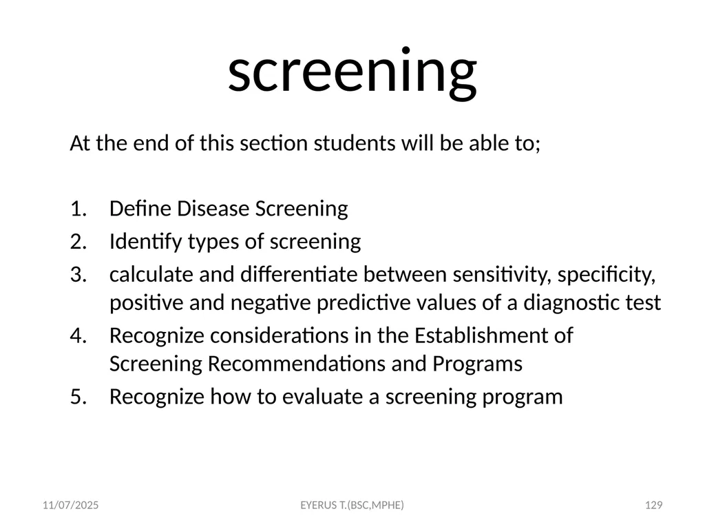 Epidemiological study designs 5/17/2020 EYERUS - slide 129 of 232