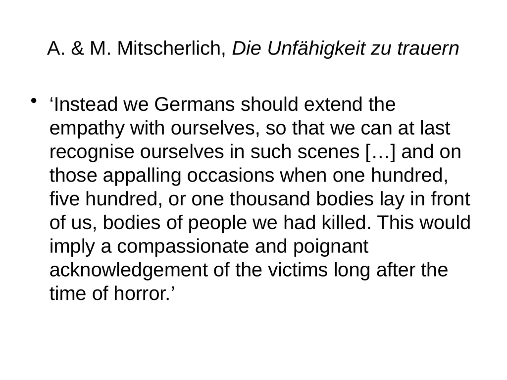 Vergangenheitsbewältigung II Bernhard Schlink’s - slide 10 of 26