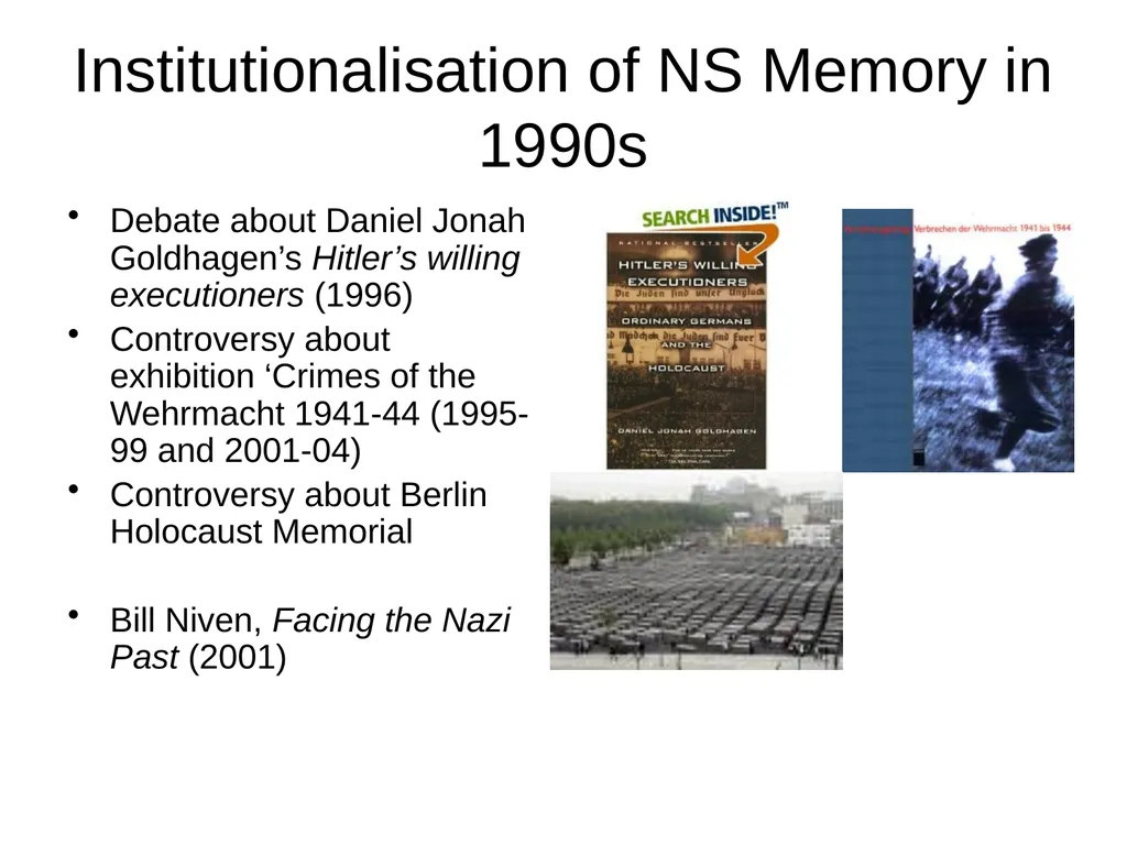 Vergangenheitsbewältigung II Bernhard Schlink’s - slide 25 of 26