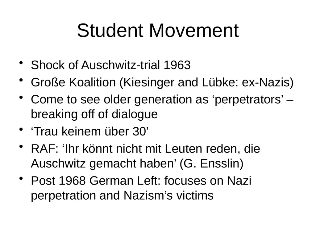Vergangenheitsbewältigung II Bernhard Schlink’s - slide 14 of 26