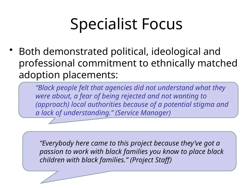 Themes, Issues, & Practice Dilemmas in Ethnic - slide 13 of 27