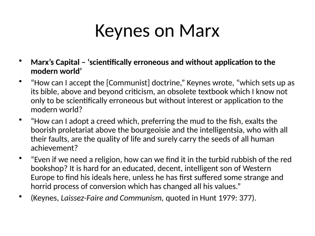 Marx’s Capital – ‘scientifically erroneous and - slide 2 of 41