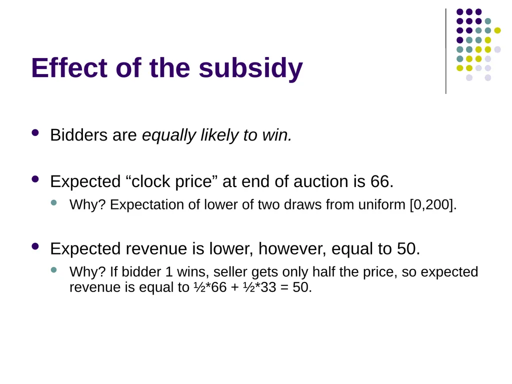 Auction Design Background Last time: In a - slide 39 of 40