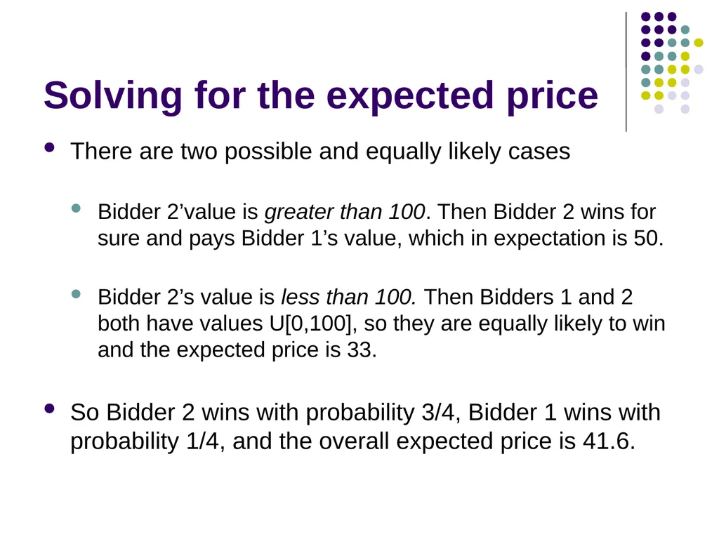 Auction Design Background Last time: In a - slide 37 of 40