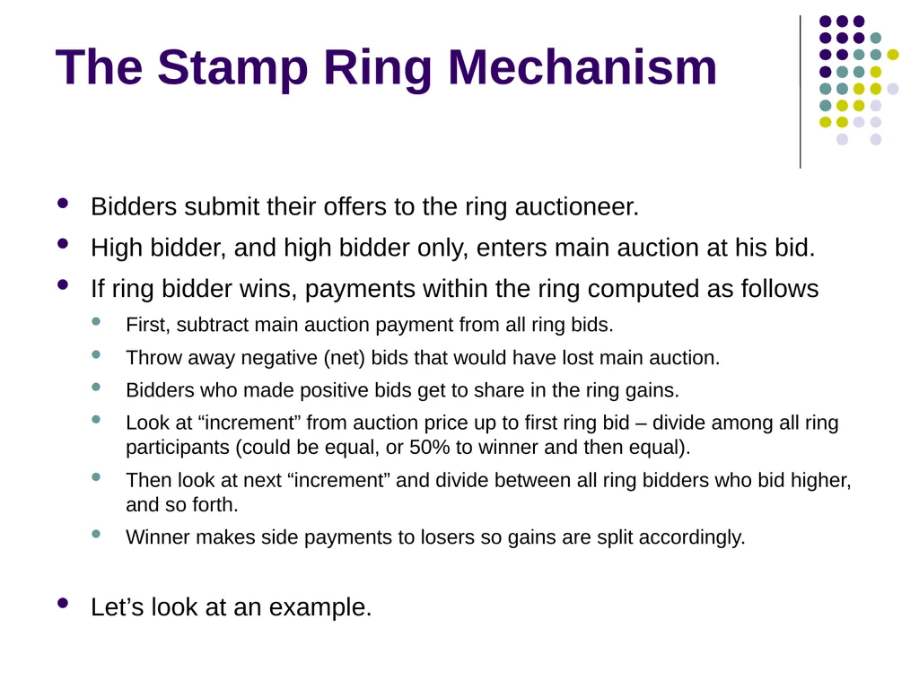 Auction Design Background Last time: In a - slide 28 of 40