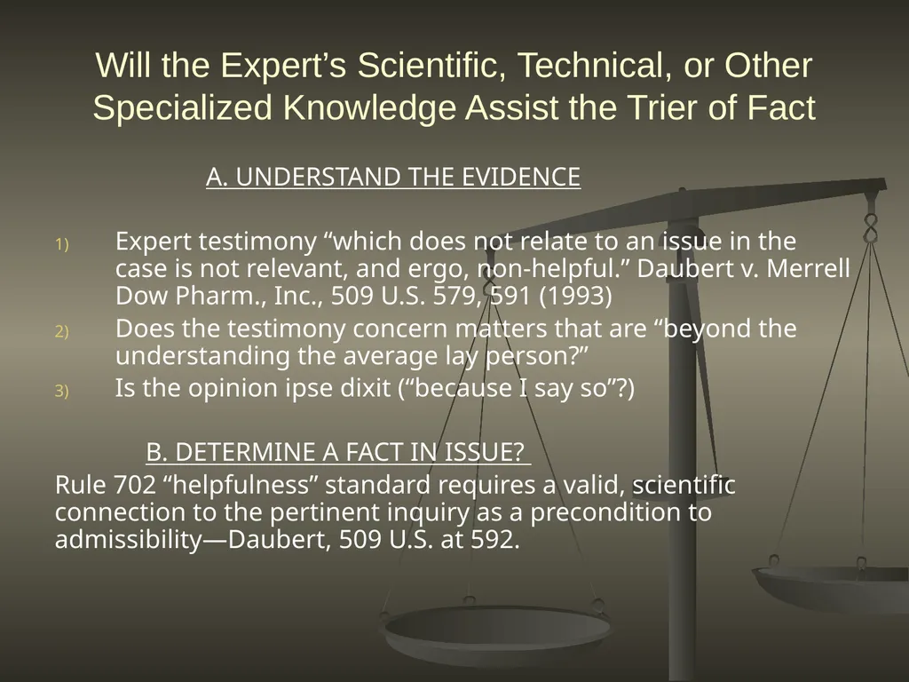 DAUBERT IN FLORIDA: ONE YEAR LATER July 18, 2014 - slide 17 of 30