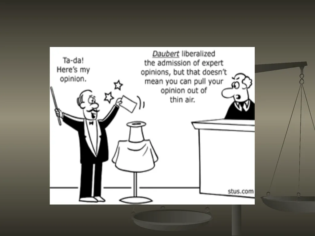 DAUBERT IN FLORIDA: ONE YEAR LATER July 18, 2014 - slide 11 of 30
