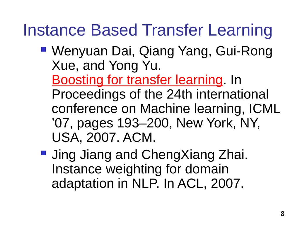 5/20/12 1 Transfer of Learning References - slide 8 of 18
