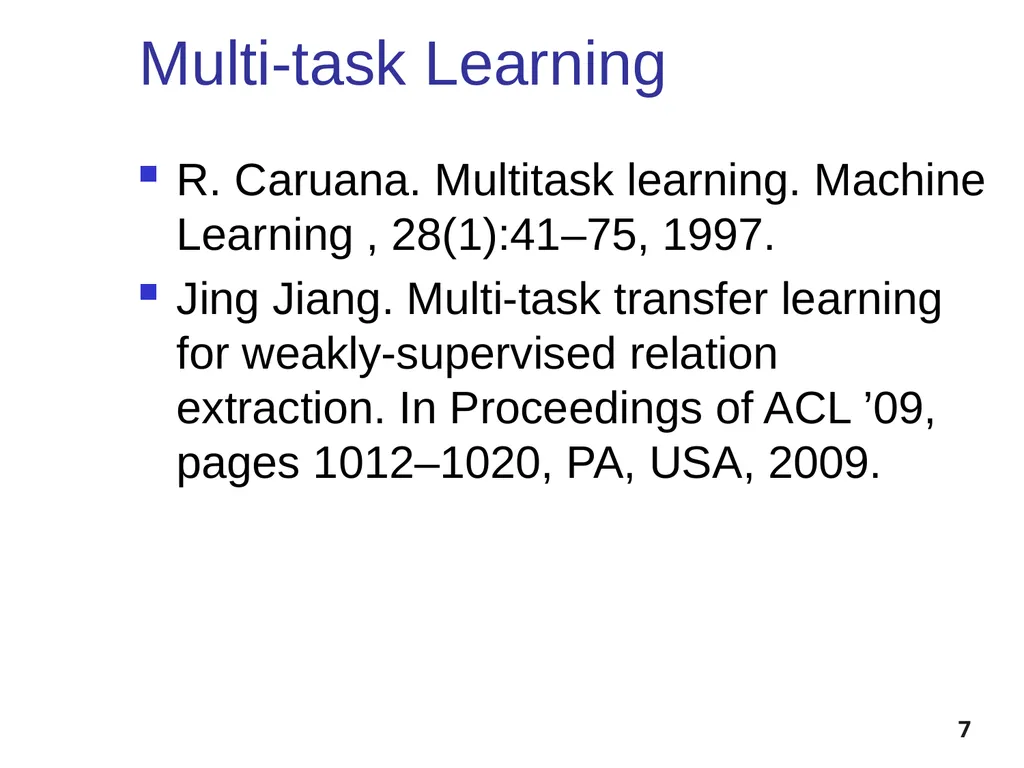 5/20/12 1 Transfer of Learning References - slide 7 of 18