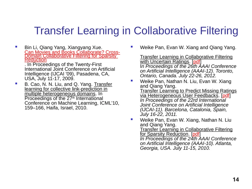 5/20/12 1 Transfer of Learning References - slide 14 of 18