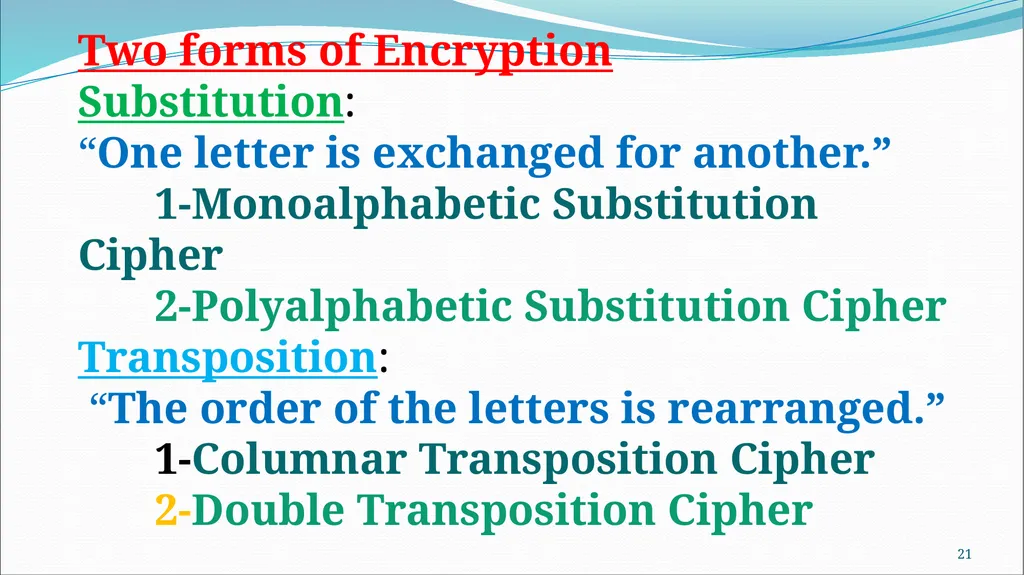 References : 1-Security in Computing By Charless - slide 21 of 51