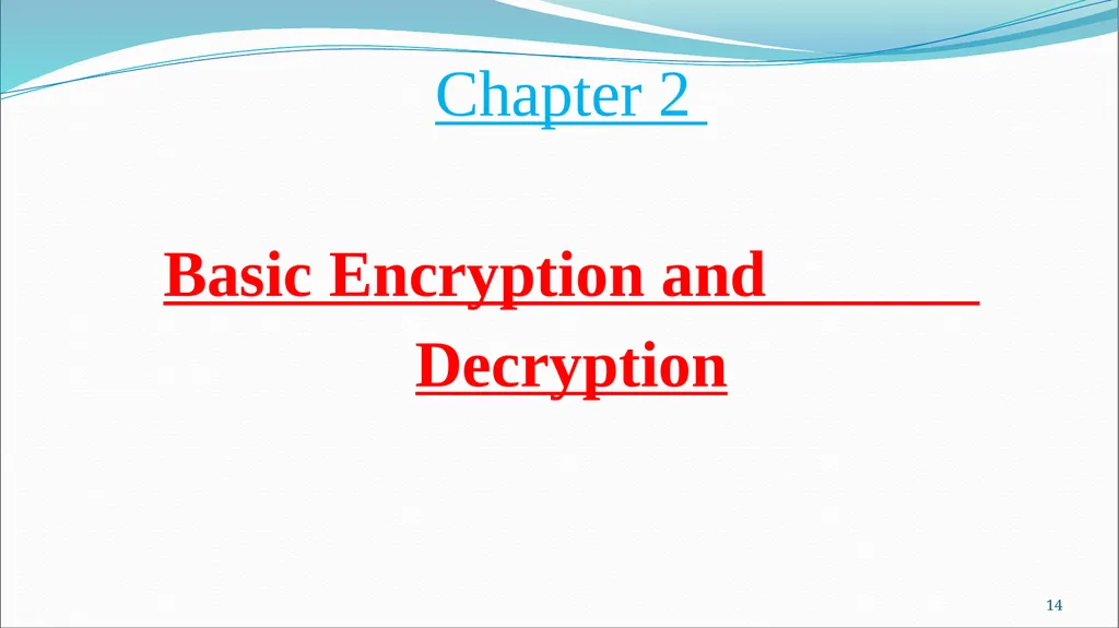References : 1-Security in Computing By Charless - slide 14 of 51