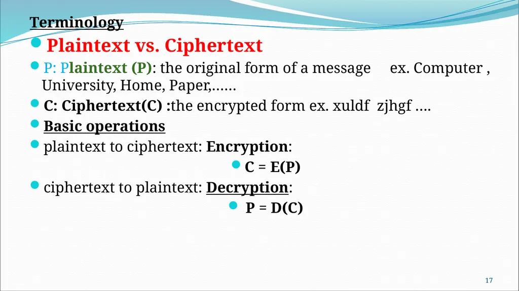 References : 1-Security in Computing By Charless - slide 17 of 51