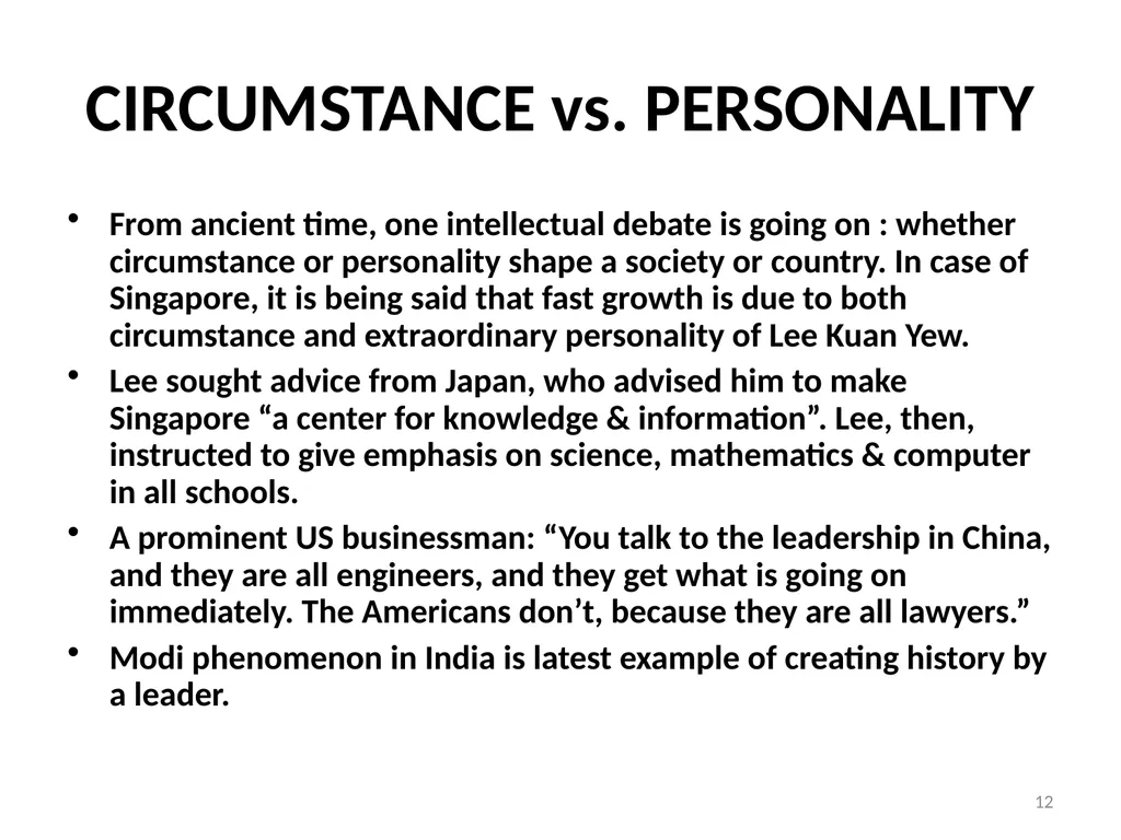 Role of Politics and Governance in Socioeconomic - slide 12 of 22