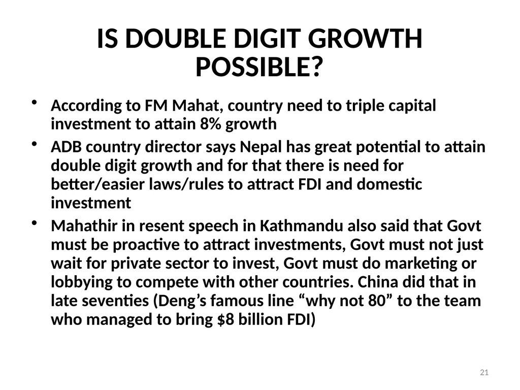 Role of Politics and Governance in Socioeconomic - slide 21 of 22