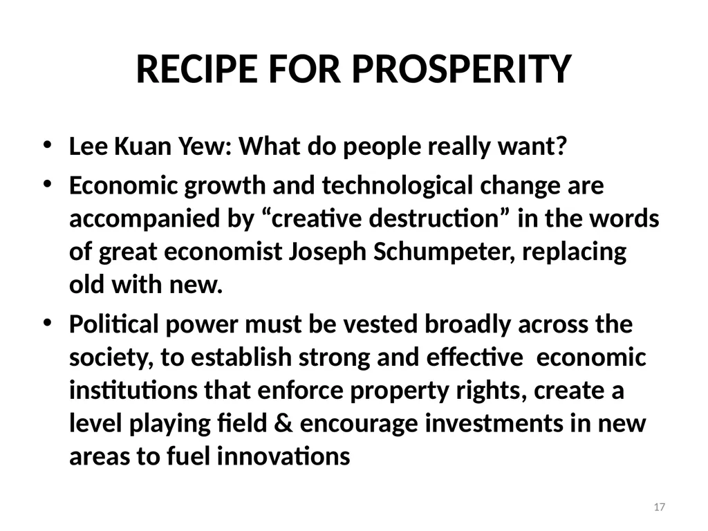 Role of Politics and Governance in Socioeconomic - slide 17 of 22