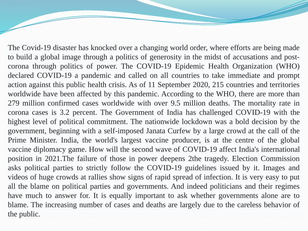Changing Paradigm of Indian Politics after - slide 8 of 15