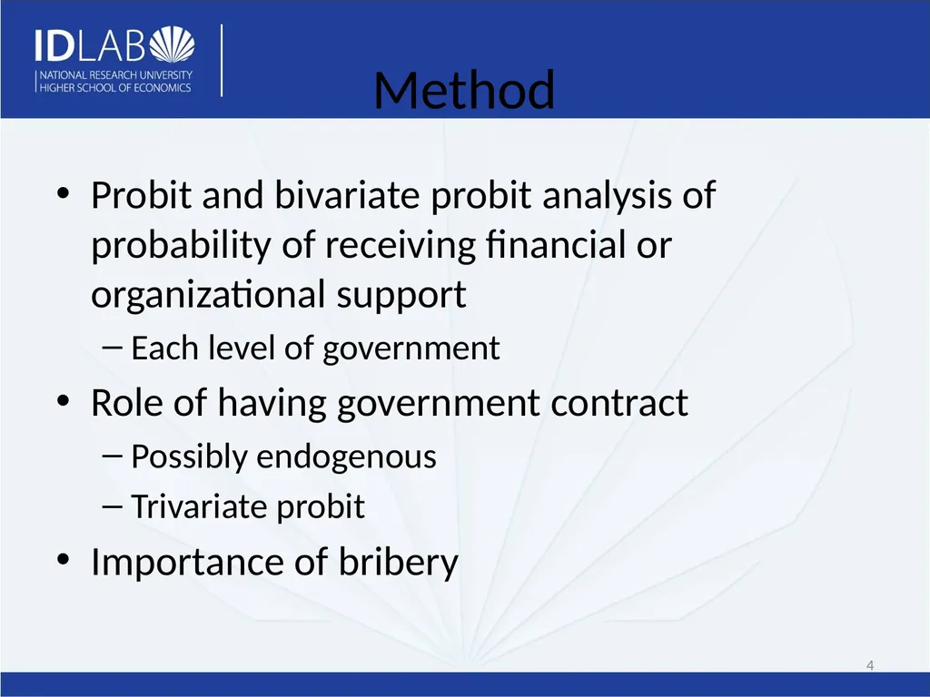 Determinants of Governmental Support of Russian - slide 4 of 21